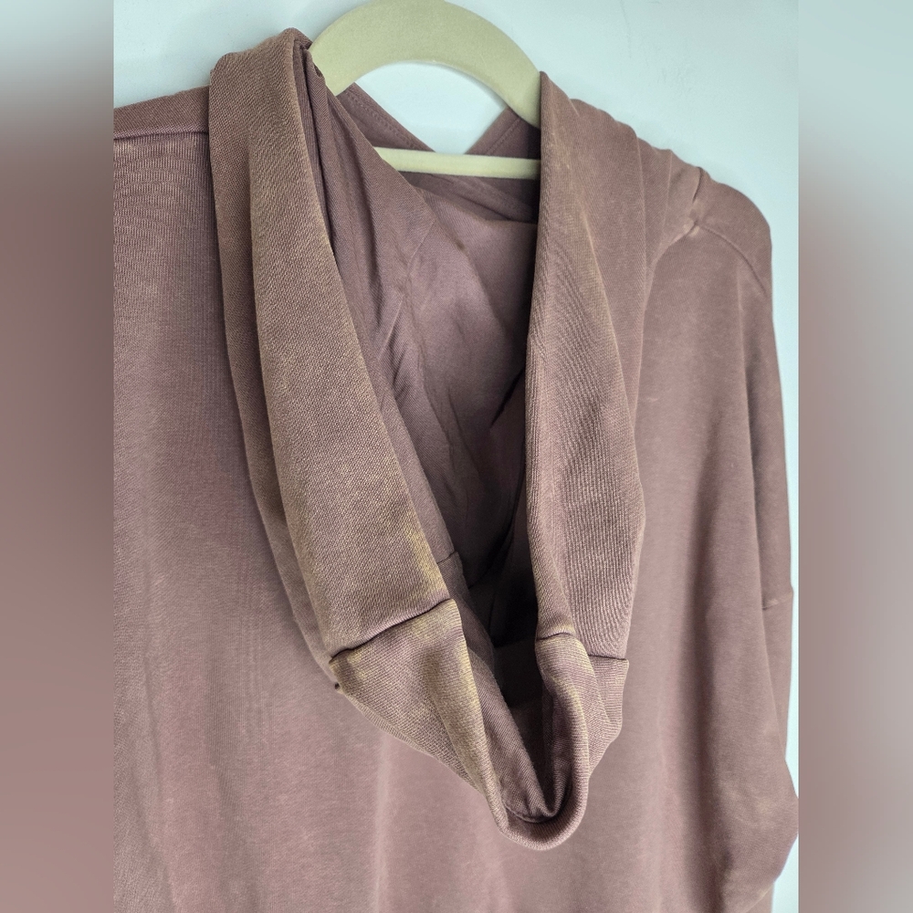 Joy Lab Size L Womens Hoodie Dusty Rose Color 100%cotton - Picture 4 of 13